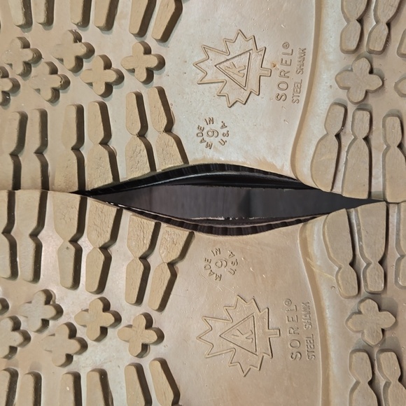 Vintage Sorel Mens Leather Duck Boots Insulated lined shoes sz 9 - Picture 12 of 12